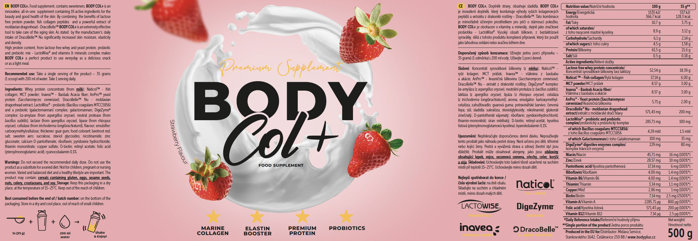 BODY COL+ JAHODA